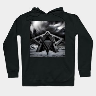 Hexagram - Creepy Moon Hoodie